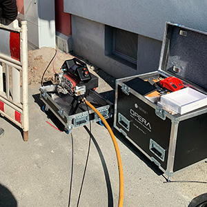 Kabelmontage