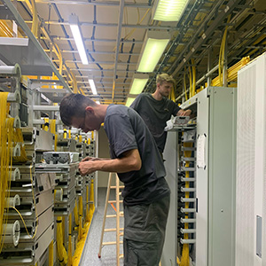 Arbeiten im Hub